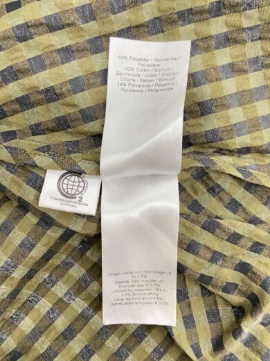 商品画像：長袖ワンピース/34/ポリエステル/KHK/チェック/1964 5