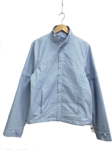 商品画像：Raimundo langlois/シャツジャケット/S/コットン/BLU/ストライプ 1