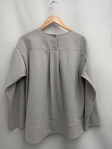 商品画像：長袖ブラウス/1/ポリエステル/BEG/2508f01005 2