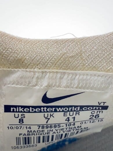 商品画像：AIR MAX ZERO QS/エアマックスゼロ/ホワイト/789695-104/26cm/WHT 5