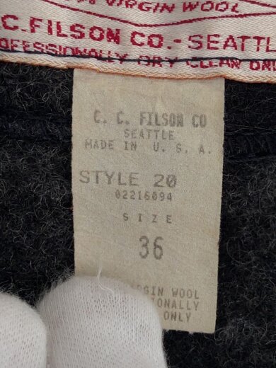 商品画像：ジレベスト/36/ウール/GRY/20// 4