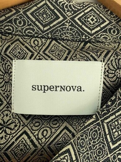 商品画像：superNova./長袖シャツ/S/--/GRY/総柄 3
