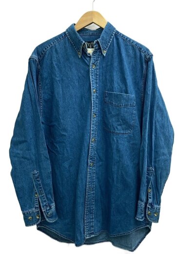 商品画像：長袖シャツ/S/デニム/BLU 1