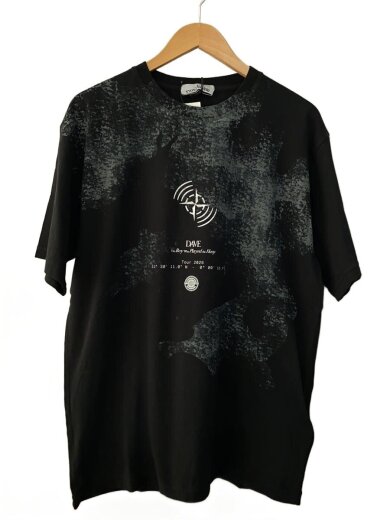 商品画像：Tシャツ/M/コットン/BLK/L1S352100004　S0596 1