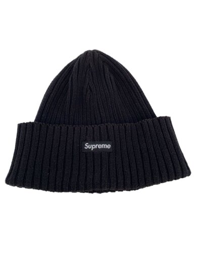 商品画像：SMALL BOX LOGO BEANIE/ニットキャップ/--/コットン/BLK/メンズ/101837 1