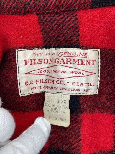 商品画像：ジャケット/36/ウール/RED/チェック 3