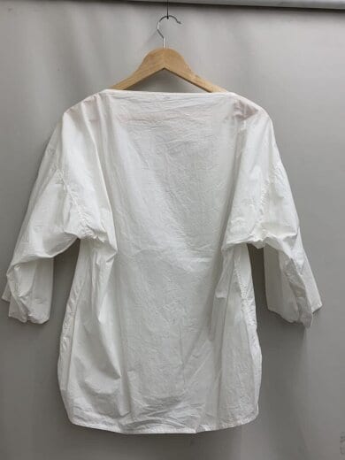 商品画像：コットンブラウス/長袖ブラウス/2/コットン/WHT/7063057// 2