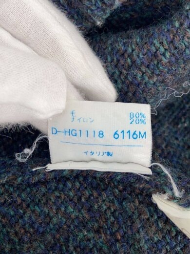 商品画像：ニット・セーター(厚手)/--/ウール/GRN/356-13432 4