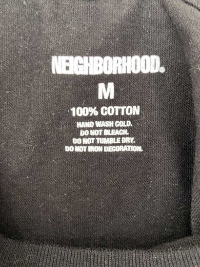 商品画像：NEIGHBORHOOD/長袖Tシャツ/M/コットン/BLK// 3