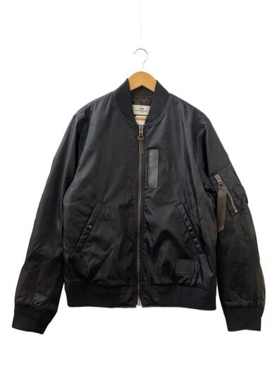商品画像：MA-1/フライトジャケット/ブルゾン/L/ナイロン/BLK/F75711// 1