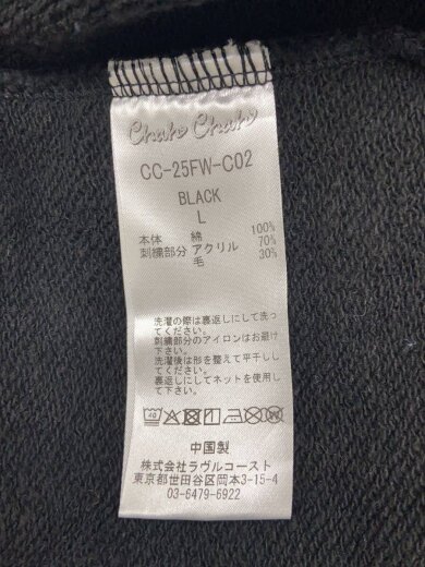 商品画像：パーカー/L/コットン/BLK/花柄/CC-25FW-C02 4