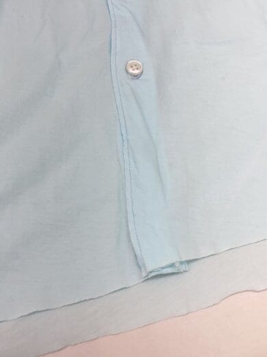 商品画像：長袖シャツ/M/コットン/ブルー/KM25S-014// 8
