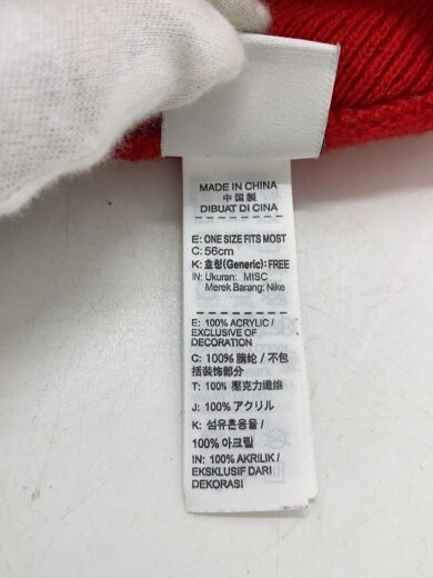 商品画像：ニットキャップ/--/RED/メンズ 5