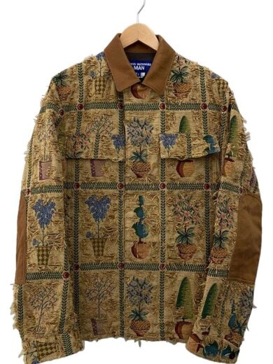 商品画像：26SS/Jacquard Jacket/カバーオール/L/ポリエステル/BEG/総柄/WQ-J023// 1