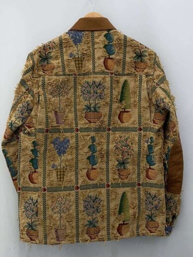 商品画像：26SS/Jacquard Jacket/カバーオール/L/ポリエステル/BEG/総柄/WQ-J023// 2