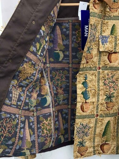 商品画像：26SS/Jacquard Jacket/カバーオール/L/ポリエステル/BEG/総柄/WQ-J023// 3