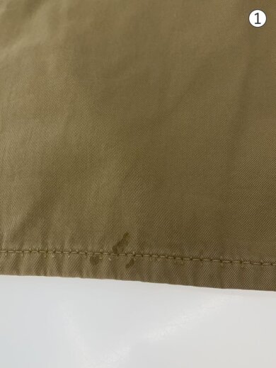 商品画像：ボトム/38/コットン/BEG/無地/24-030-922-1070-2-0/裾汚れ有// 7