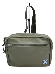 ショルダーバッグ/--/KHK/無地/表面擦れ汚れ有