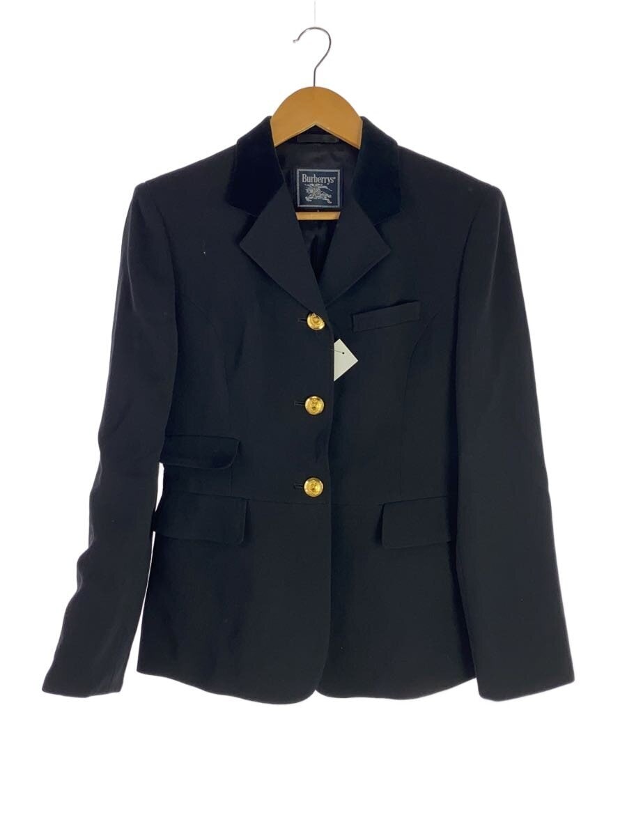 BURBERRYS / テーラードジャケット/9/ウール/BLK/無地/FJA08-752