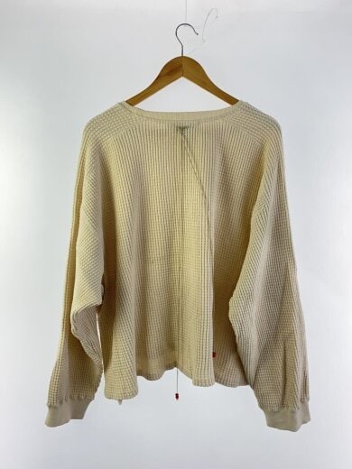 商品画像：25AW/HEAVY WAFFLE OVER LS/長袖Tシャツ/2/コットン/BEG/ANC-CT124 2
