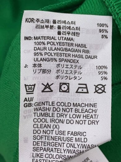 商品画像：ジャケット/M/ポリエステル/GRN/IU0762 4