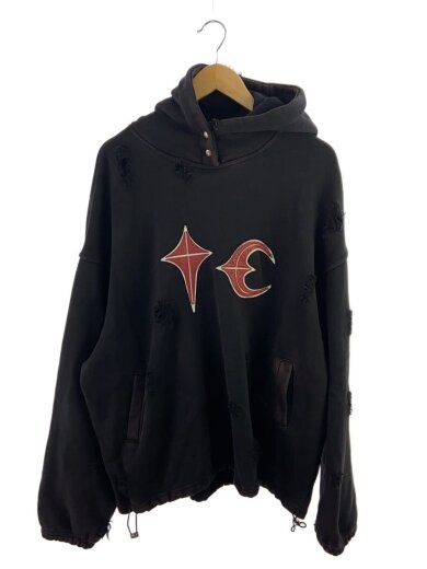 商品画像：パーカー/3/コットン/BLK/TC24SS0401/首周り変色有 1