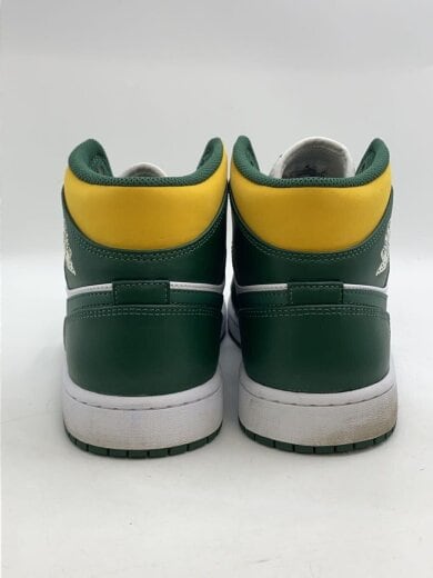 商品画像：AIR JORDAN 1 MID_エアジョーダン 1 ミッド/28cm/GRN/レザー 6