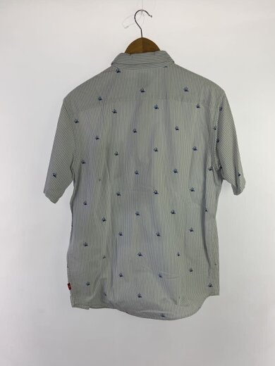 商品画像：半袖シャツ/M/コットン/IDG/総柄/首周り汚れ有// 2