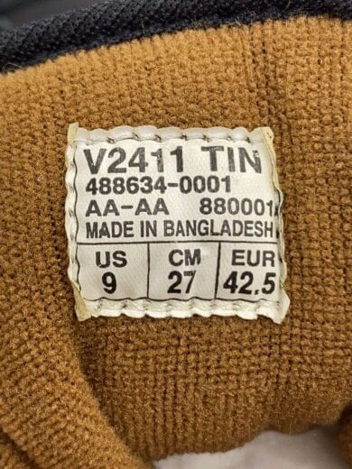 商品画像：ハイカットスニーカー/27cm/BLK/V2411 5