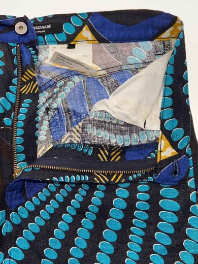 商品画像：ボトム/S/リネン/マルチカラー/総柄/JQ-P035 3