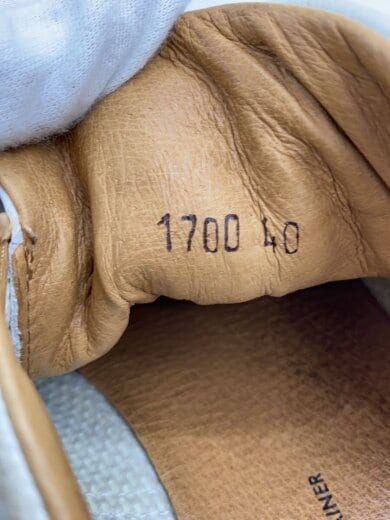 商品画像：GERMAN MILITARY TRAINER/40/WHT/レザー/1700// 5