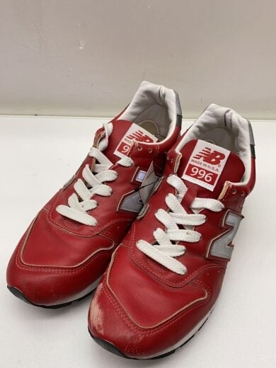 商品画像：ローカットスニーカー/27cm/RED/レザー/M996NCA// 2