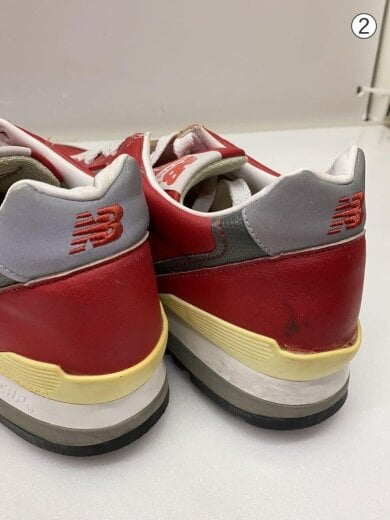 商品画像：ローカットスニーカー/27cm/RED/レザー/M996NCA// 8