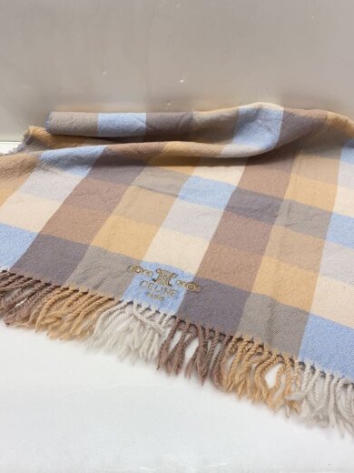 商品画像：マフラー/ウール/マルチカラー/チェック/レディース/FGV5005300 5