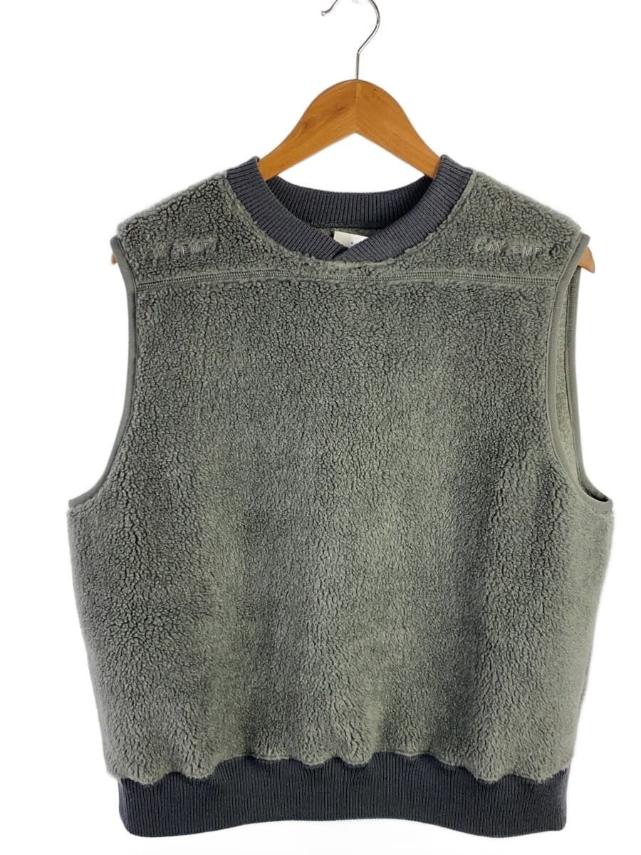 C.E(CAV EMPT) / フリースベスト/S/ポリエステル/GRY/CES24CS24