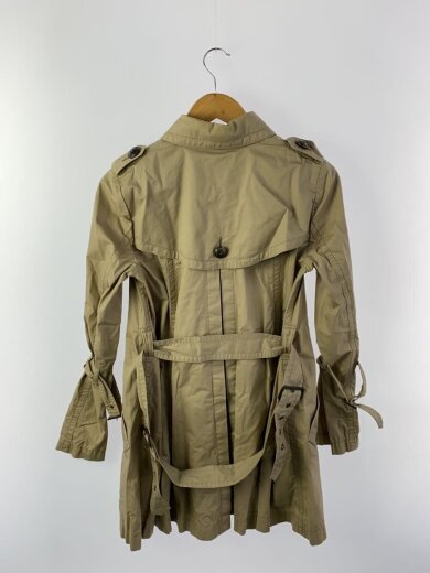 商品画像：シングルトレンチコート/38/コットン/BEG/E1A12-177-40// 2