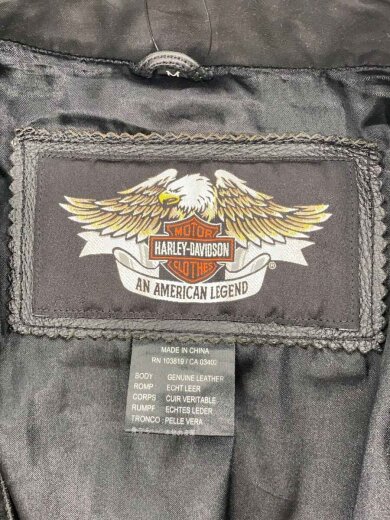 商品画像：シングルライダースジャケット/M/レザー/BLK/97105-08VM 3