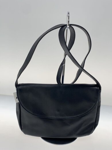 商品画像：ショルダーバッグ/レザー/BLK/無地 1