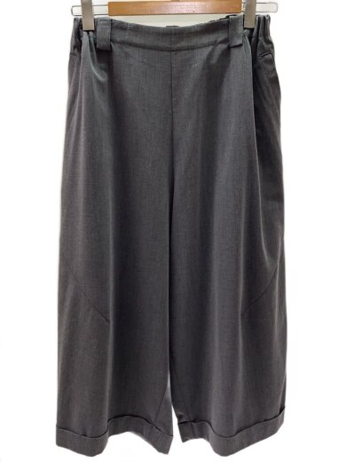 商品画像：サルエルスラックスパンツ/M～L/ポリエステル/GRY/73062034 1