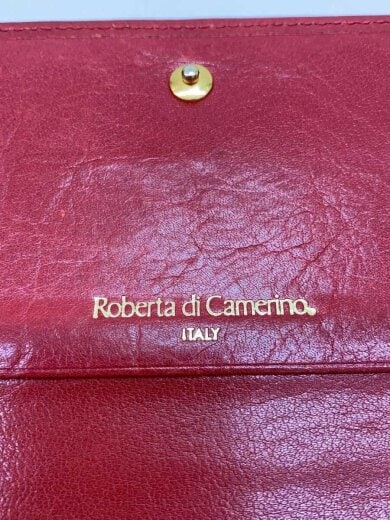 商品画像：長財布/レザー/RED/無地/レディース 3