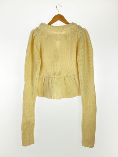 商品画像：Andequal/gold button puff sleeve knit/FREE/アクリル/CRM/A25FW010// 2