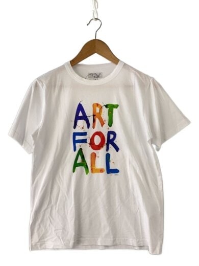 商品画像：Tシャツ/S/コットン/WHT/プリント/EAI1SFC0// 1