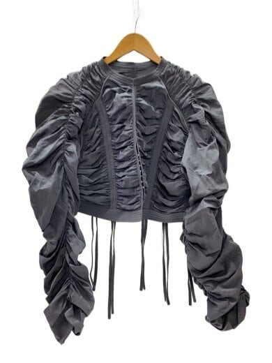 商品画像：SCLCNAHCLIOS/Bright Gather Blouse/FREE/GRY/24-1-1-3001 1