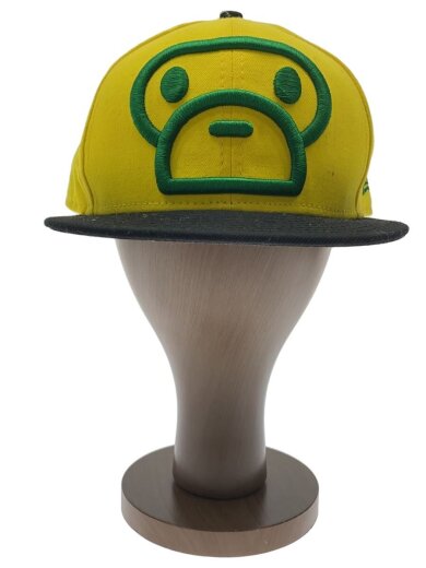 商品画像：キャップ/7 3/4/ポリエステル/YLW/メンズ 1