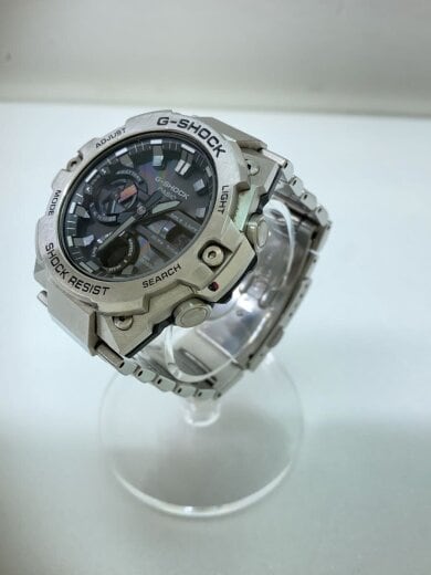 商品画像：ソーラー腕時計_G-SHOCK/アナログ/ステンレス/BLK/SLV// 2