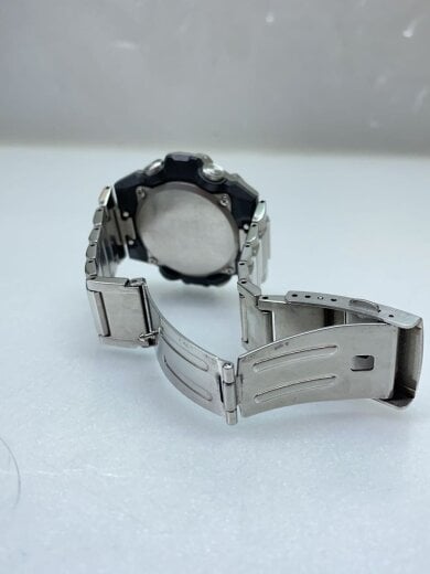 商品画像：ソーラー腕時計_G-SHOCK/アナログ/ステンレス/BLK/SLV// 4