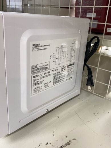 商品画像：電子レンジ PJRB-177-WH6// 3