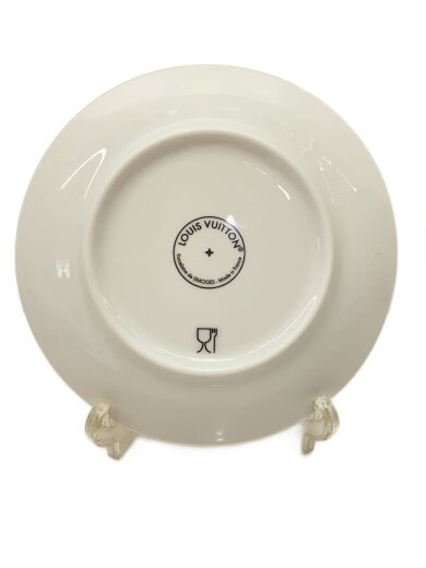商品画像：プレート/Set Of 2 Side Plates Monogram Flower /2点セット/WHT/R9575 5