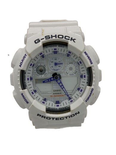 商品画像：クォーツ腕時計・G-SHOCK/デジアナ/WHT 1