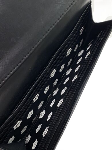 商品画像：長財布/エナメル/BLK/無地/レディース 6